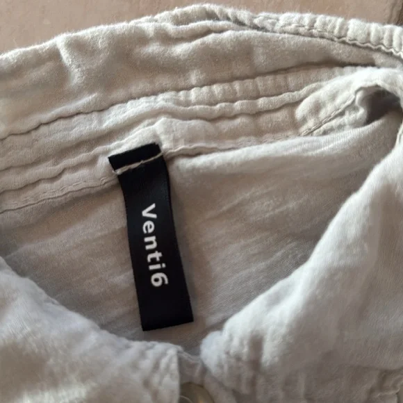 $ VENTI6 size small made in the USA long sleeve star blouse - Picture 3 of 5